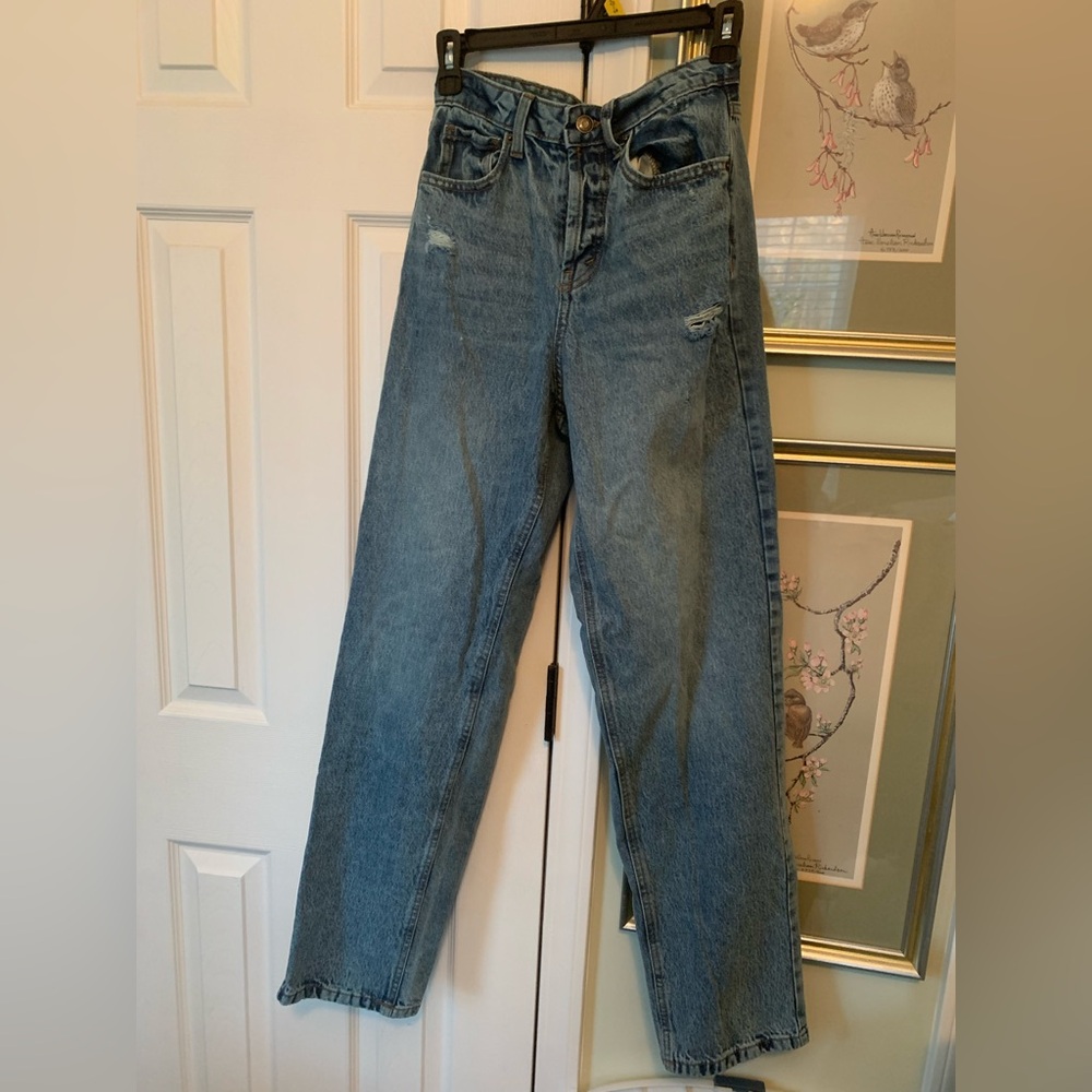 Wild Fable Light Blue Ankle Jeans